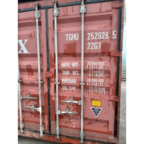 Gebruikte 20 voet standaard container (Klasse C)