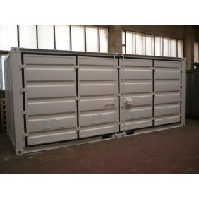 New 15 foot open side storage container